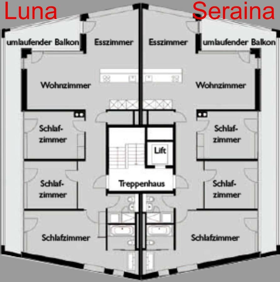 Chesa Kristella Apartment Arosa Bilik gambar
